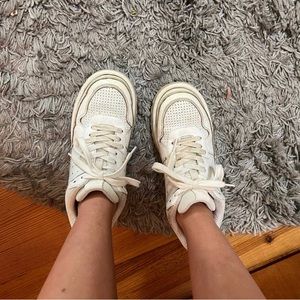 Women’s Ugg White High Top Platform Sneakers